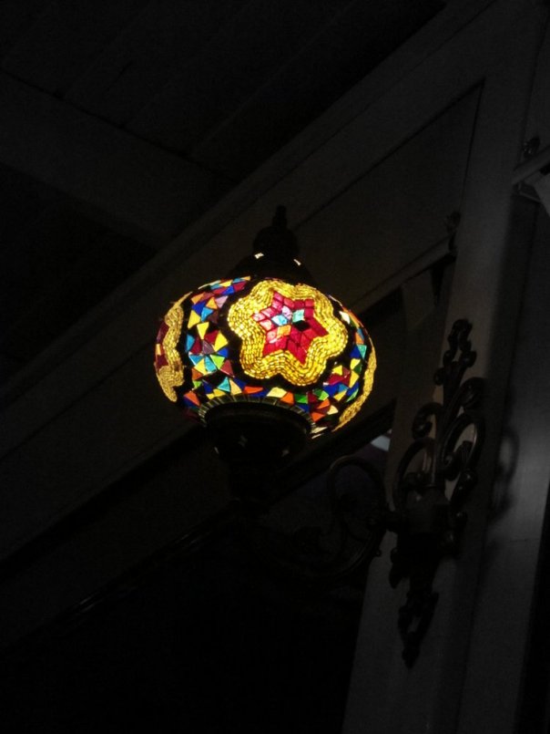 Mosaic Lamp.